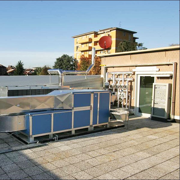 Banca Intesa - impianto trattamento aria filiale di Monza